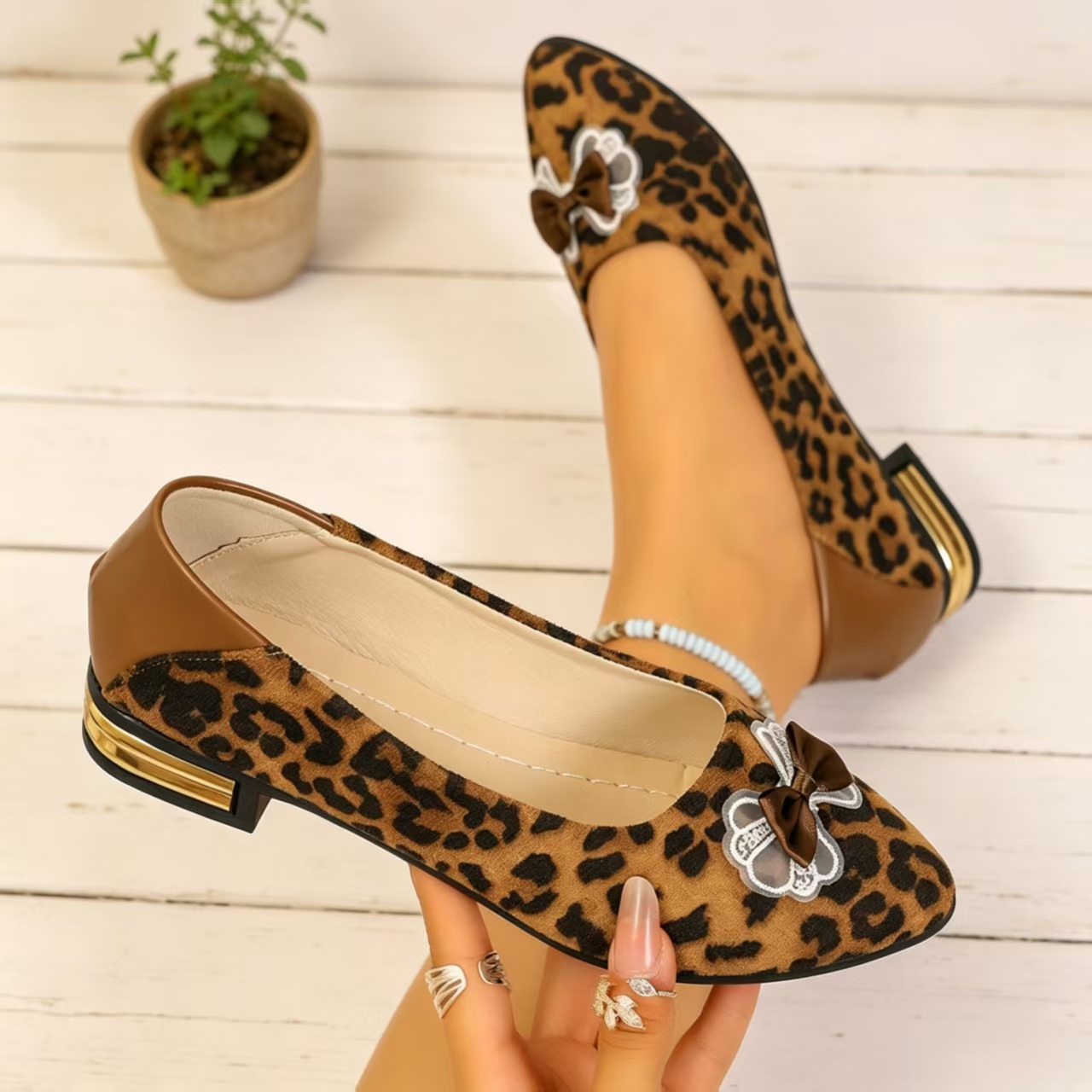 Women'S Fashion Shoes - Осенние модные туфли-лодочки с заостренным носком