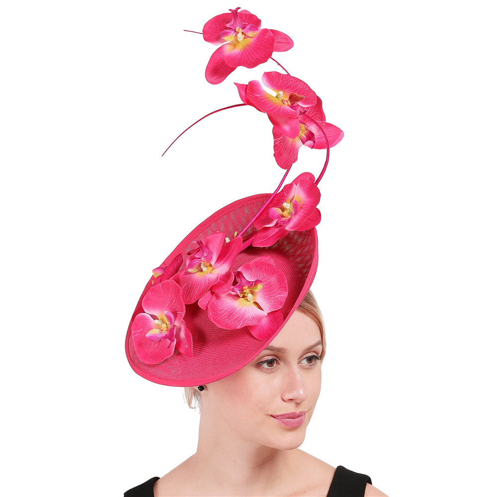Women'S Fashion Kentucky Derby - Шляпа-Вуалетка в стиле Кентукки Дерби, Цветочная
