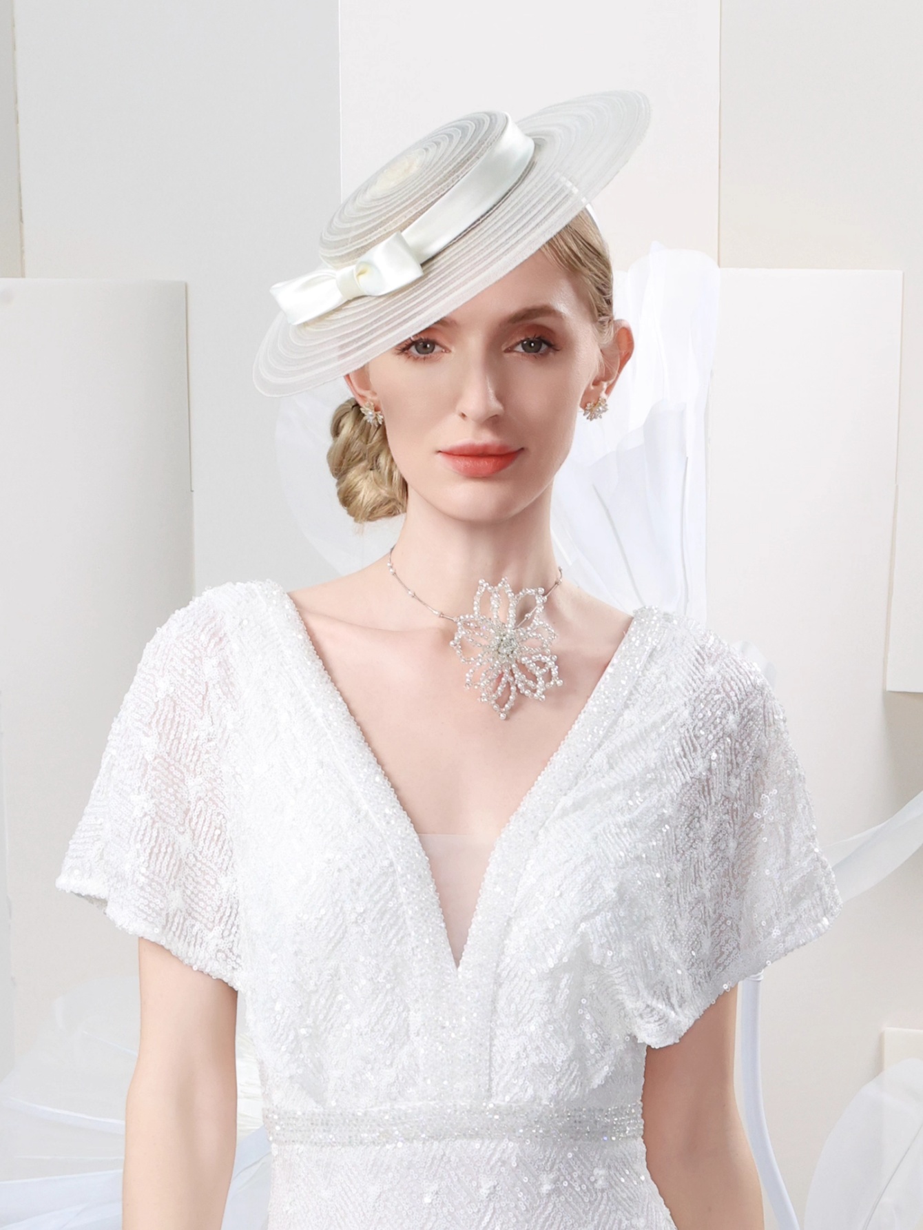 Women'S Fashion Kentucky Derby - Элегантная шляпа для чаепития с широкими