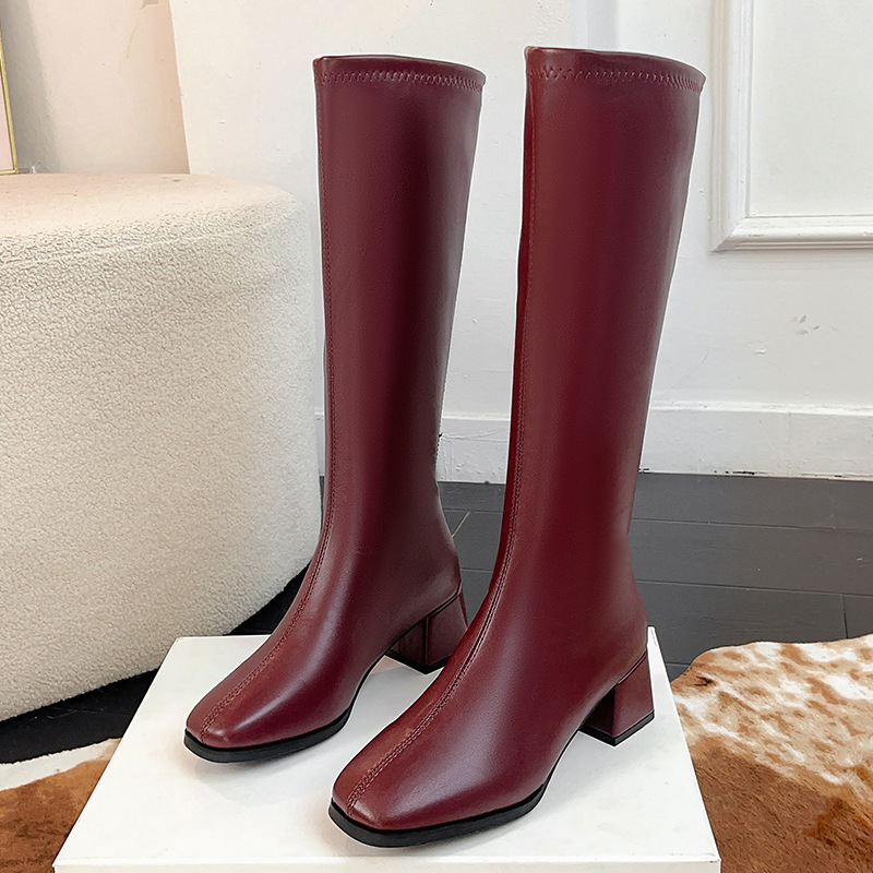 Женские высокие сапоги: горяча – обзор и цена Women'S Fashion Knee High Boots