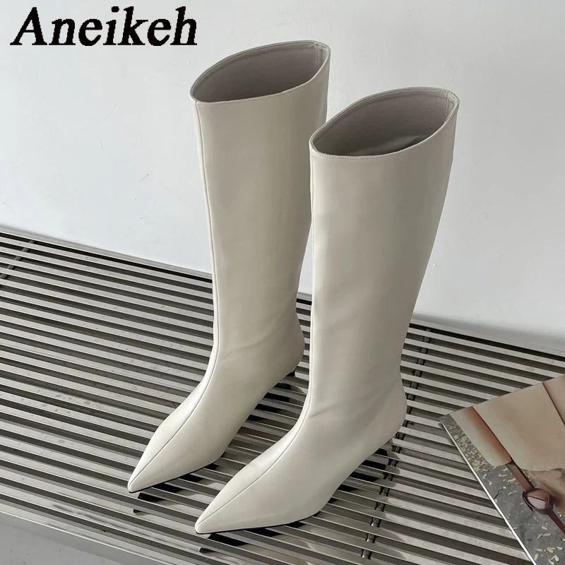 Aneikeh 2027 Модные сексуальны – обзор и цена Women'S Fashion Knee High Boots