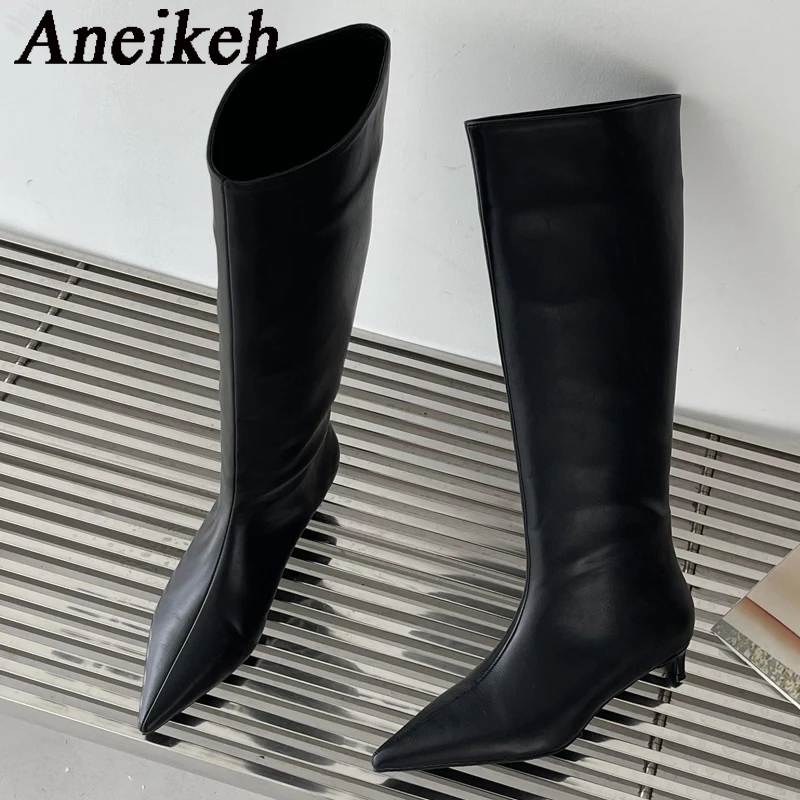 Aneikeh 2027 Модные сексуальны – обзор и цена Women'S Fashion Knee High Boots