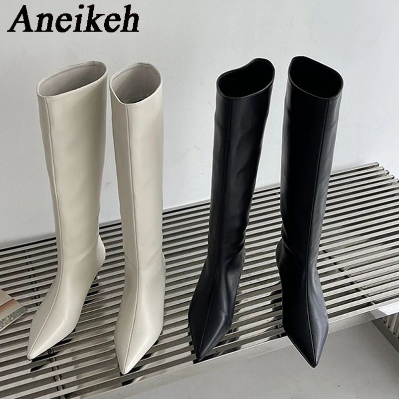 Aneikeh 2027 Модные сексуальны – обзор и цена Women'S Fashion Knee High Boots