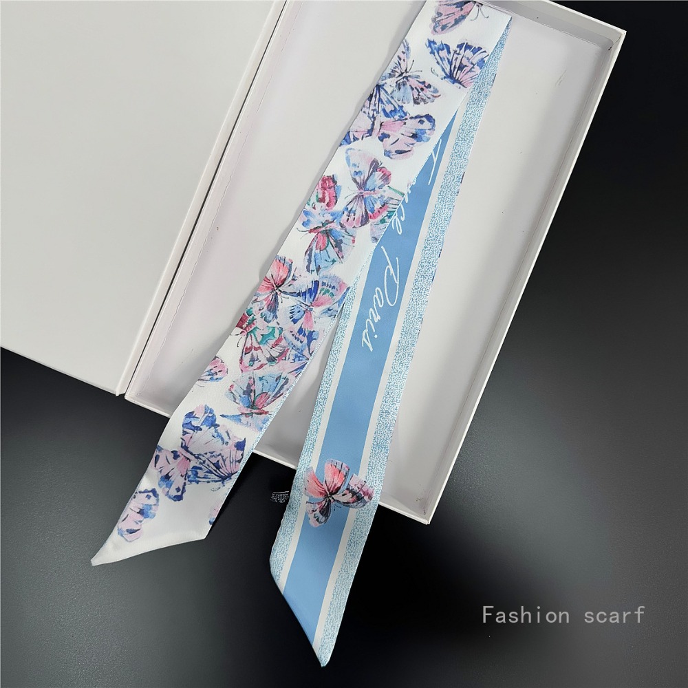 Легкий женский шарф с цветочны – обзор и цена Women Fashion Necktie