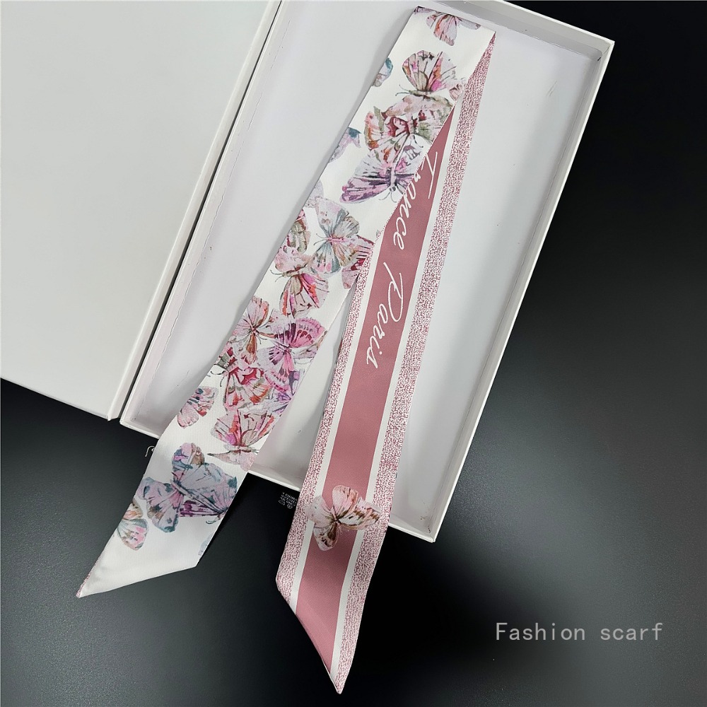 Легкий женский шарф с цветочны – обзор и цена Women Fashion Necktie