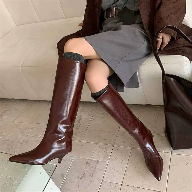 Уличный стиль: новые зимние мо – обзор и цена Women'S Fashion Knee High Boots